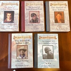 My Name is America set of Five Books for young readers